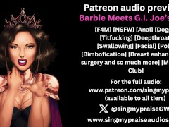 Barbie Meets G.I. Joe's Cock audio preview -Performed by Singmypraise