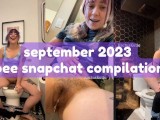 september 2023 pee snapchat compilation