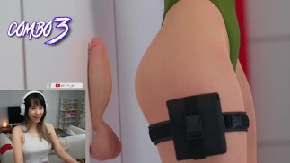 Cammy dominuje GAMER Cock za pomocą Corner c-C-Combo! Street Fighter (to było super słodkie i zabawne) :)