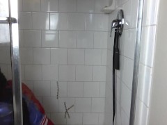 webcam model sets up for a teasing