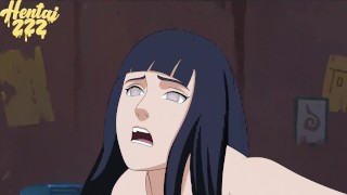 NARUTO FOLLANDO A HINATA DOGGYSTYLE EN PÚBLICO (HENTAI)