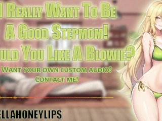 Your Sweet Stepmom wants you to Breed her after your Breakup | Audio Roleplay