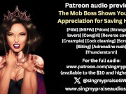 Preview 1 of The Mob Boss Shows You Some Appreciation for Saving Her Life audio preview -Singmypraise