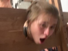 Заковали безасчитную малышку и трахнули её в две дырки - Screenshot 14 of 16 - Threesome