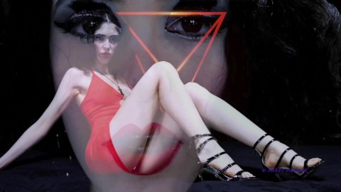 Turned into the perfect devotee of Satan s cock - small tits sensual domination italian mistress