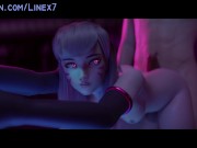 Preview 3 of DVA FUCKED IN THE STRIP CLUB HENTAI