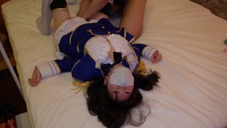 Anime cosplay woman gets multiple orgasm 1 foreplay uma musume