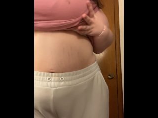 pov, strip tease, fat woman, big beautiful ass
