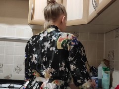 Случайно трахнул сводную сестру пока она мыла посуду - Screenshot 5 of 16 - Step Sis