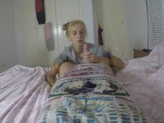 Claary Cherry - I Blowjob His Hard Cock In The Morning