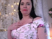 Preview 5 of Aunt Judy's XXX - Your Busty MILF Landlady Kjirsten Lets You Pay the Rent in Cum (POV)