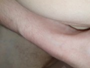 Preview 4 of NO LUBE rough anal with Daddy Anal creampie ♥