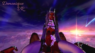 Demon Succubus reitet Eboy in mehr als einer Hinsicht