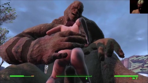 Esticando gigante esguichando cona ruiva lasciva | Fallout 4 Mods Gigante