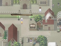 【#08 エリナと機魔の都(体験版)実況】爆乳女技師が風呂に入ってきた同僚に中出しセックスされてしまい・・(ファンタジー同人エロゲー) 1/16