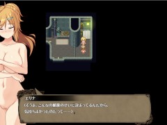 【#08 エリナと機魔の都(体験版)実況】爆乳女技師が風呂に入ってきた同僚に中出しセックスされてしまい・・(ファンタジー同人エロゲー) 15/16