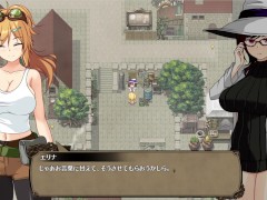 【#08 エリナと機魔の都(体験版)実況】爆乳女技師が風呂に入ってきた同僚に中出しセックスされてしまい・・(ファンタジー同人エロゲー) 2/16