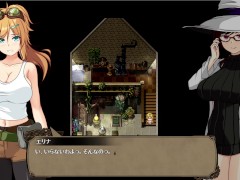 【#08 エリナと機魔の都(体験版)実況】爆乳女技師が風呂に入ってきた同僚に中出しセックスされてしまい・・(ファンタジー同人エロゲー) 6/16