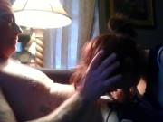 Preview 1 of Tried to sneak in a quick blowjob and got BUSTED! oops