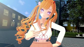 Trapped In A Locker Alongside A Cute Girl Who Is A School Bully In A VR ASMR NSFW Roleplay F4M