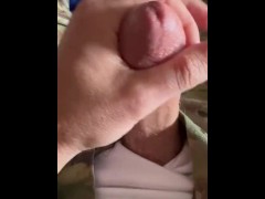 Army soldier takes some tighty whities from his roommate and wears the under his uniform and shoots