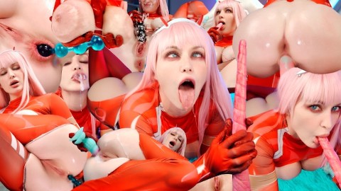 Zero Two. Squirting in the Franxx