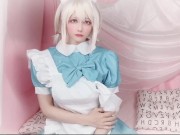 Preview 1 of 女装 子|crossdresser【日本人cosplayer】momo 潮吹きオナニー