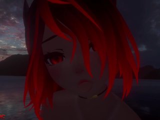 vrchat, amateur, beatup, facesitting