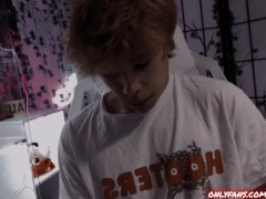 Hooters boy holds in his moans while edging 🦉 15/16