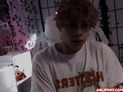 Hooters boy holds in his moans while edging 🦉 7/16