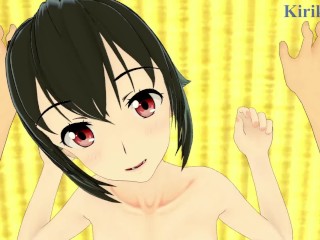 Nagisa Akatsuki and Kojo Akatsuki have Intense Sex in a Japanese-style Room. 