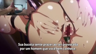 Hentai Teen Chizuru School Girl baise en public et ayant des relations sexuelles anales et une double pénétration