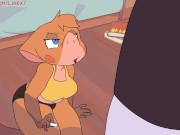 Preview 4 of BEAUTIFUL FURRY FUTA STORY AT HOME