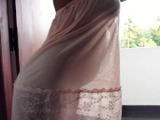 Preview 3 of උදේම මෝල් අමාරුවට ඇරගත්ත කුඩම්මා sri lankan StepMom sex in Morning Creampie From StepSon fast fuck