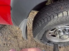 Peeing Pissing Truck Washing Public Urination