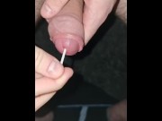 Preview 1 of Playing with some Q-Tips, accidentaly inserting them into my cock, felt very rough.