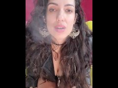 Smoking Fetish with mommy domme