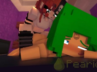 Ellie Pegs Lou (Minecraft Animatie)