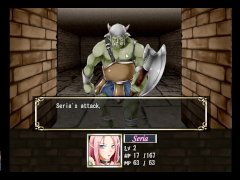 lilipalace hentai RPG - 4 orcs at the same time!?
