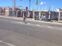 I walk in sports clothes, when cars pass by I take off my tights so they can see my ass