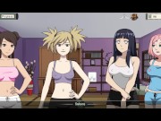 Preview 6 of Kunoichi Trainer - Naruto Trainer [v0.23.1] Part 126 Girls Party Strip And Sex Poker! By LoveSkySan6