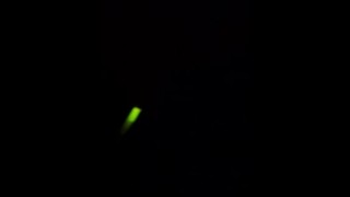 Using a glowstick in my cock, making it almost disappear in there.