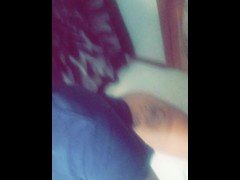 Mommy snuck away to grind her pussy on bathroom counter