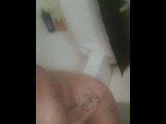 Humping the tub after my shower