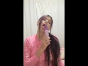 Preview 2 of LA HIJA DE MI JEFE ME ENVIA UN VIDEO TOCANDOSE LA VAGINA MUY RICO