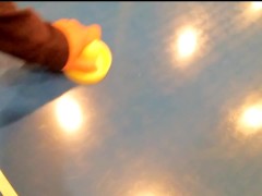 Not fair!! How can I focus on game when your perfect tits keep popping out of your dress