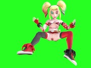 Preview 1 of 3D Cartoon Anal Gape Prolapse Harley Quinn DC Gwen Big Tits Tennyson Solo Gwen Aheago Tight Pussy P2