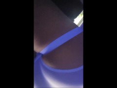 Tight white suit! :3