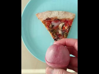Cum on Pizza