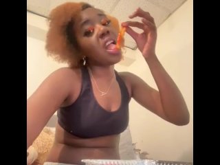 eating show, eats, Asmr Joi, pretty face